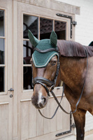 Kentucky nauszniki Wellington Diamond Rope - ciemnozielone