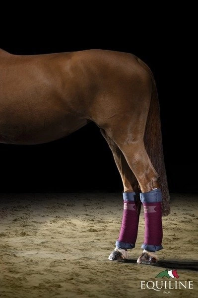 Podkładki pod owijki Equiline Quilted - czarne