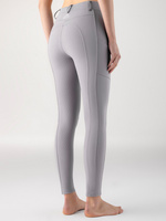 Legginsy z wysokim stanem Equiline Steref - jasne szare