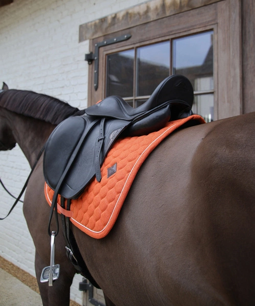 Kentucky czaprak Melange - pomarańczowy