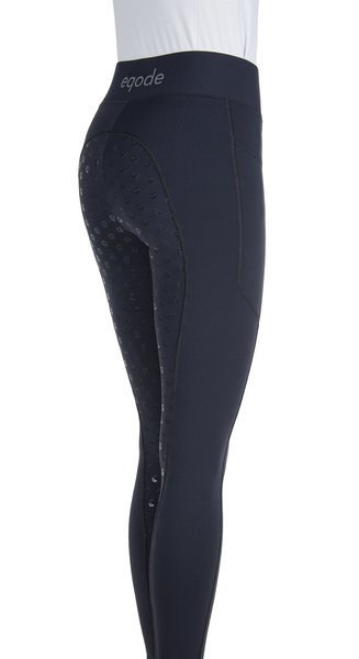 Legginsy Eqode by Equiline Dodie - granatowe