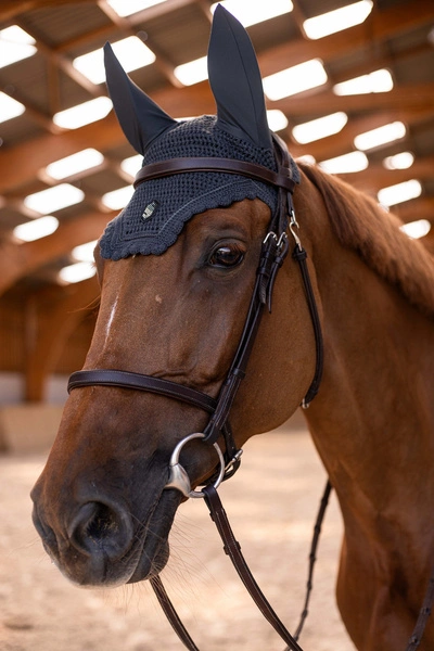 Nauszniki Samshield FlyShield Swarovski - antracytowe
