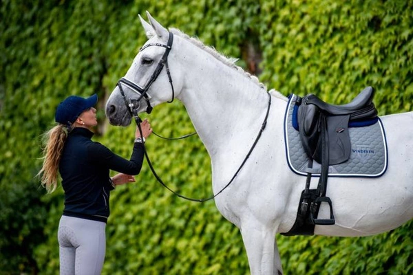 Popręg ujeżdżeniowy Winderen Pressure Relief - czarny