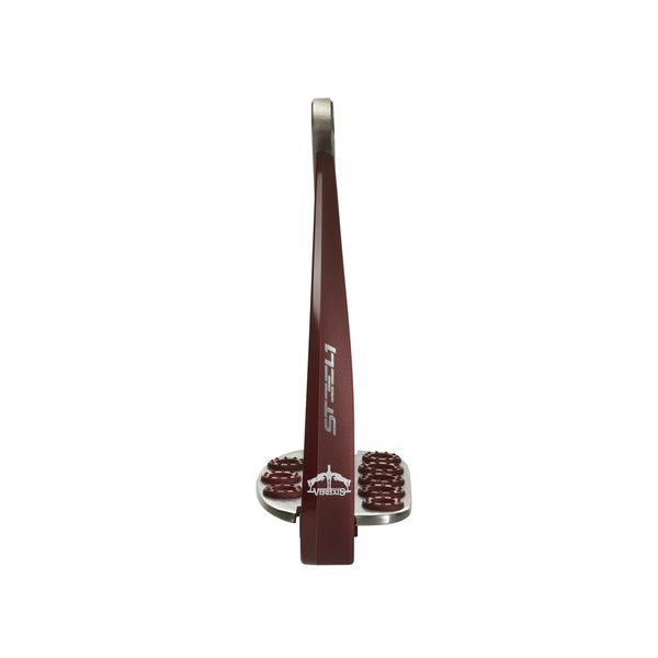 Strzemiona Veredus Vita Stirrup Steel1 - bordowe