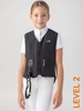 Dziecięca kamizelka ochronna wybuchowa Equiline Airbag BELKID L2 - czarna