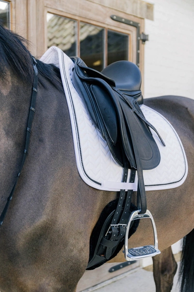 Kentucky czaprak Metal Chain - biały