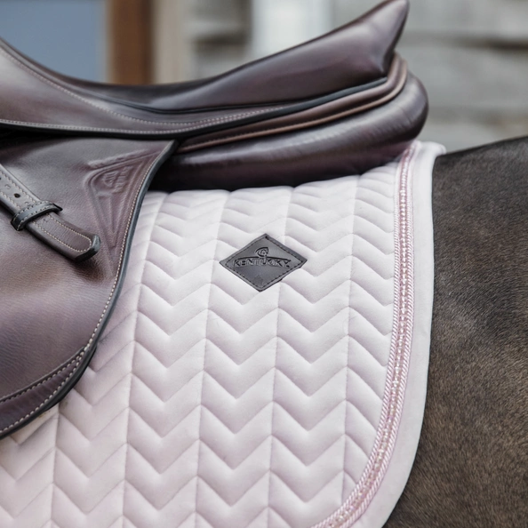 Kentucky czaprak Velvet Pearls - pudrowy róż