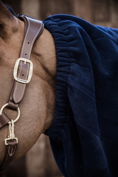 Kentucky kaptur polarowy Heavy Fleece - granatowy