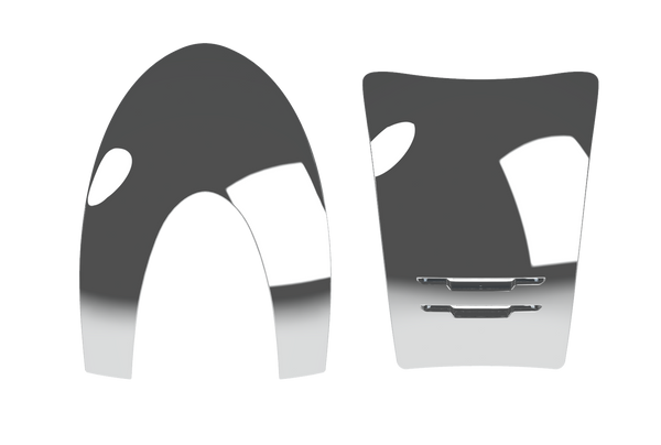 Panele KEP 2.0 Chrome Mirror - przód + tył