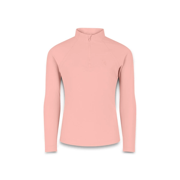 Dziewczęca koszula treningowa Kentucky Madrid z długim rękawem - pudrowy róż