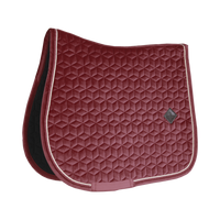 Kentucky czaprak Velvet - bordowy