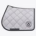 Czaprak Cavalleria Toscana Orbit Quilted - jasnoszary z czarnym logo