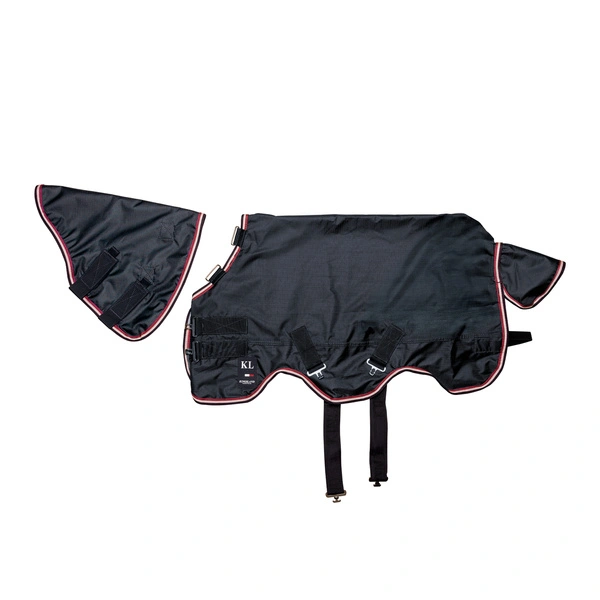 Kingsland derka z kapturem Classic Primary Turnout Rug 200 g - granatowa