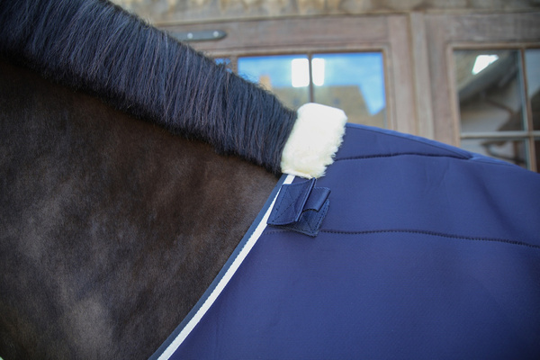 Kentucky podderka stajenna Comfort 3D Fleece Liner - granatowa