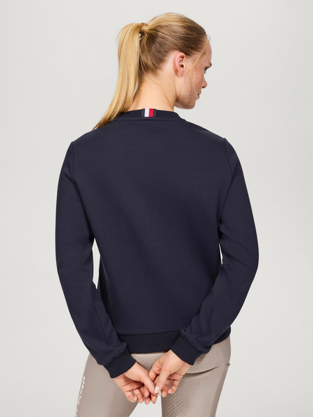 Bluza Tommy Hilfiger Evans Graphic - granatowa