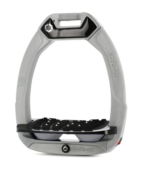 Strzemiona Flex-On Safe On Flat Ultra Grip - Grey/Grey/Grey