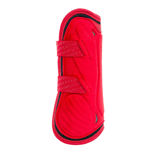 Kentucky Ochraniacze Bamboo Tendon Elastic Velvet na przednie nogi - czerwone
