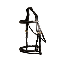 Ogłowie Dy'on D Collection Flash Noseband - czarne