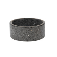Miska Terrazzo Stone Kentucky - czarna