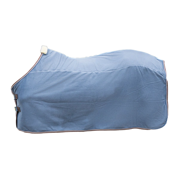 Kentucky derka polarowa Fleece Rug Heavy Melange - błękitna