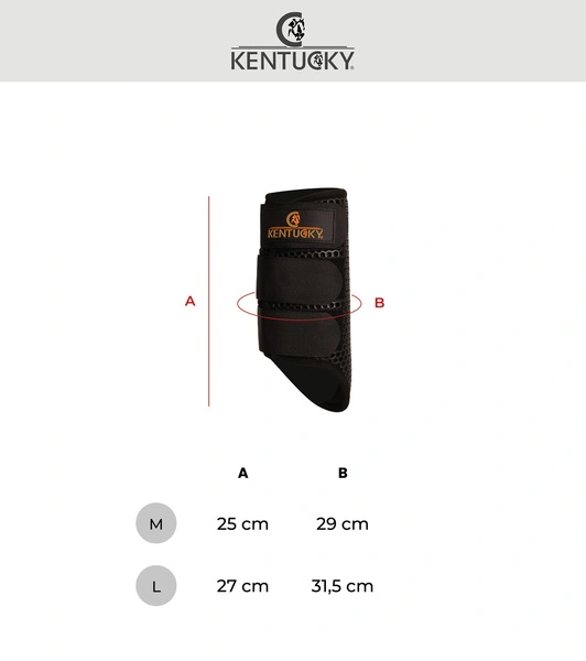 Kentucky ochraniacze Turnout Boots ProAir - czarne