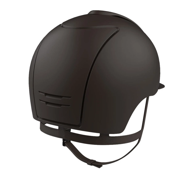 Kask KEP Cromo 2.0 Textile - brązowy z brązowymi paskami