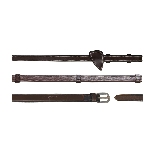 Skórzane wodze z 4 uchwytami 1/2" Dy'on Working