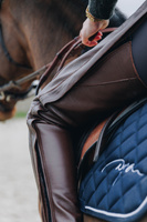 Czapsy Leather Long Chaps Dy'on - brąz