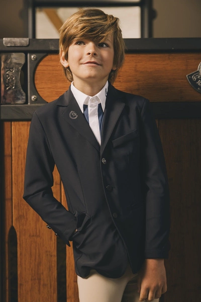 Chłopięcy frak Kentucky Lyon - granatowy