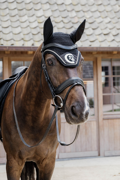 Kentucky nauszniki Wellington 3D Logo Rope - czarne