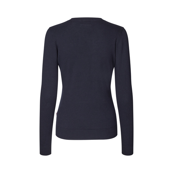 DamskI sweterek Kingsland Classic Ladies O-Neck pullover - granatowy