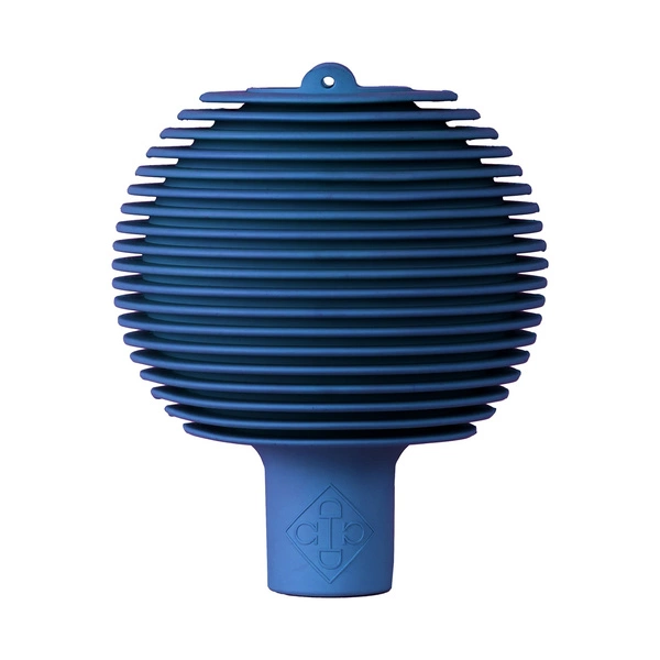 Kentucky Rubber Ball Pro - gumowa kula ochronna do uwiązów i ściany - niebieska