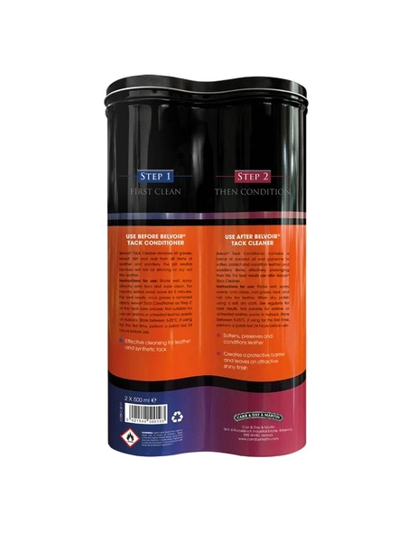 Carr & Day & Martin Leather Care DUO Dwupak STEP 1 + STEP 2 w eleganckiej puszce