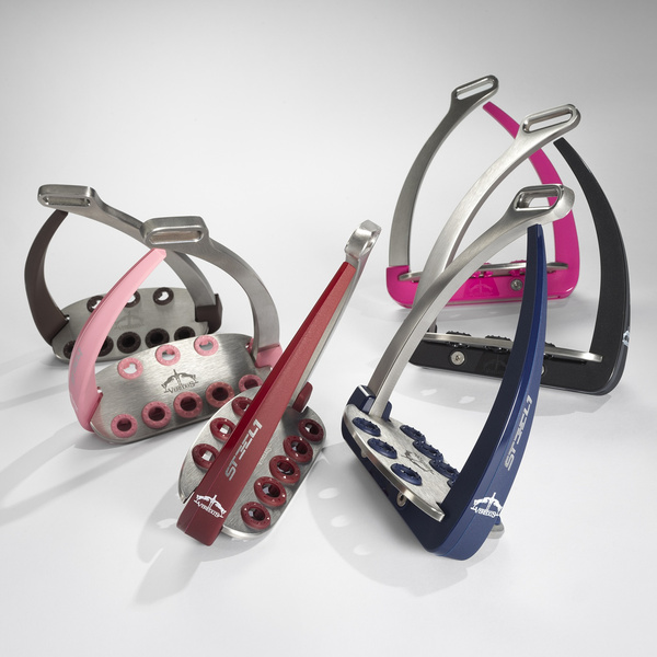 Strzemiona Veredus Vita Stirrup Steel1 - granatowe