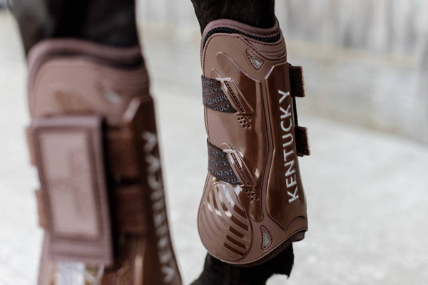 Kentucky ochraniacze Tendon Velcro - brązowe