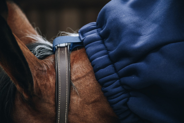 Kentucky polarowy kaptur do derki Cooler Fleece - granatowy