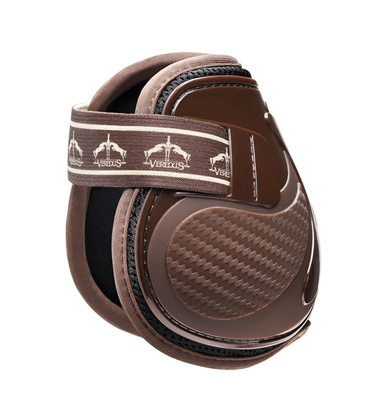 Veredus ochraniacze na tył Pro Jump Short Vento Elastic - brązowe