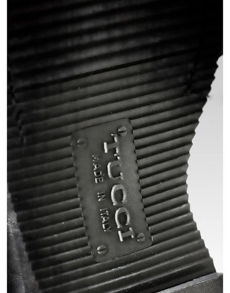 Oficerki MARYLIN Tucci Boots bordowe