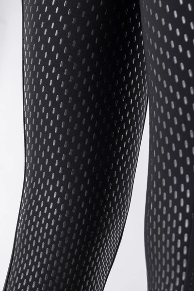 Damskie bryczesy Equiline Adellek z wysokim stanem i pełnym lejem X-Grip - czarne