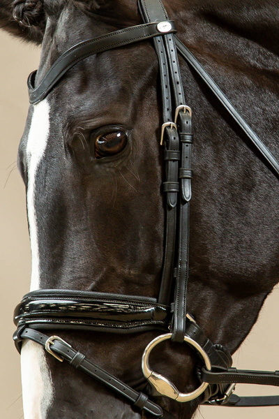 Paski policzkowe Dy'on Dressage Working - czarne