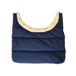 Kentucky ochraniacz na klatkę piersiową BIB Winter z futrem - granatowy