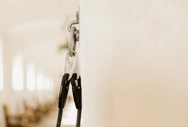 Kentucky Horse Box Lead & Cross Ties Silicone - czarny