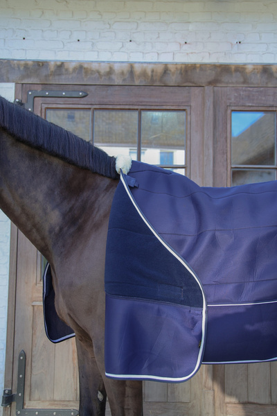 Kentucky podderka stajenna Comfort 3D Fleece Liner - granatowa