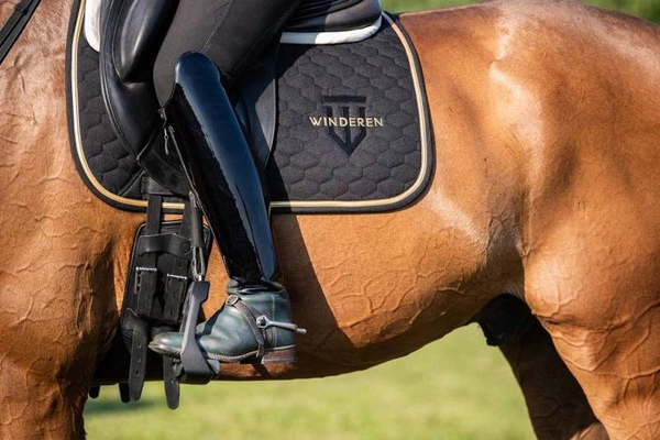 Popręg ujeżdżeniowy Winderen Pressure Relief - czarny