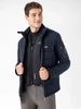 Męski softshell do kamizelki Equiline Airbag - granatowy