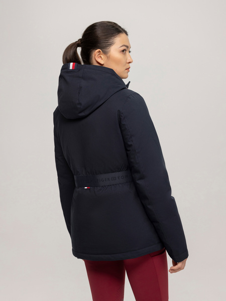 Kurtka Tommy Hilfiger Equestrian Utah - granatowa