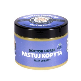 Pasta do kopyt Doctor Horse Pastuj kopyta - słoik z gąbką 500 ml