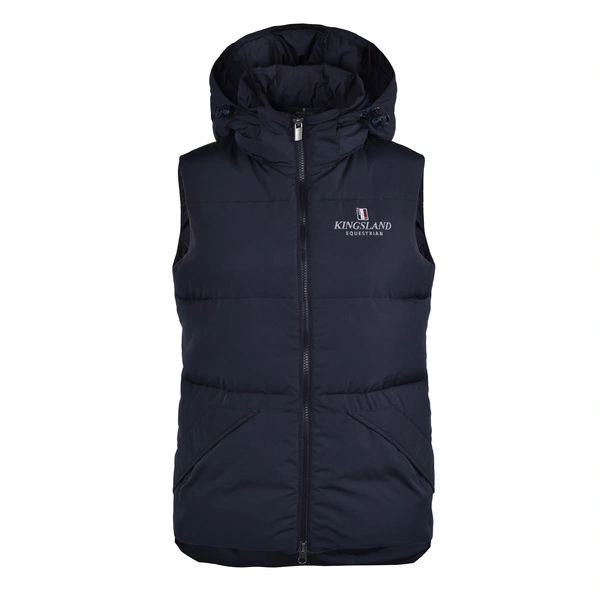 Kamizelka Kingsland Classic Unisex Down Body Warmer - granatowa
