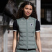 Kamizelka damska Kingsland KLLucy Ladies Hybrid Bodywarmer - oliwkowa