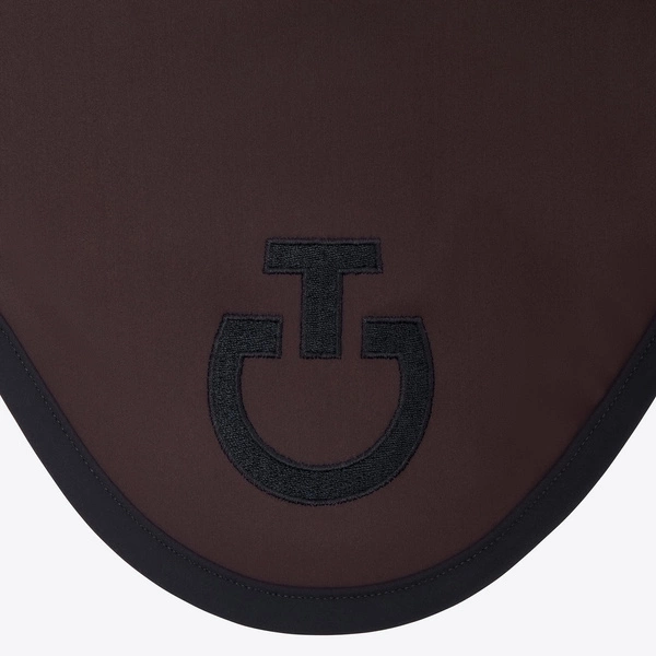 Nauszniki Jersey Stripe - brązowe